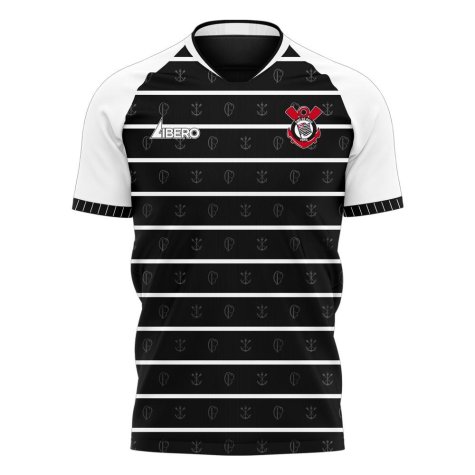 Corinthians 2022-2023 Away Concept Football Kit (Libero) - Kids