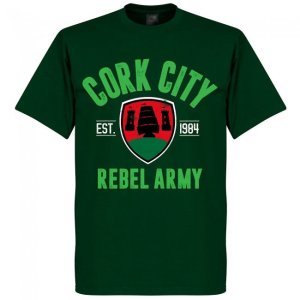 Cork City Established T-Shirt - Bottle Green