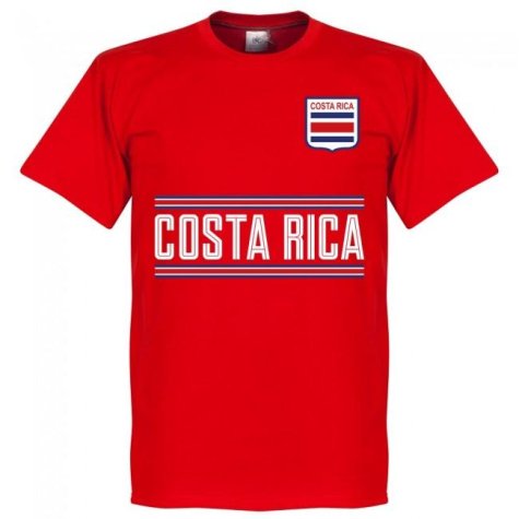 Costa Rica Team T-Shirt - Red