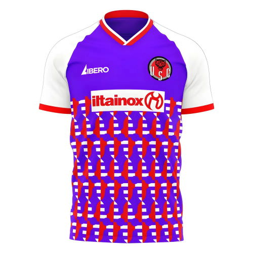 Cremonese 2025-2026 Home Concept Football Kit (Libero)