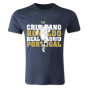 Cristiano Ronaldo Real Madrid T-Shirt (Navy)
