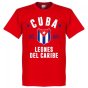 Cuba Established T-Shirt - Red