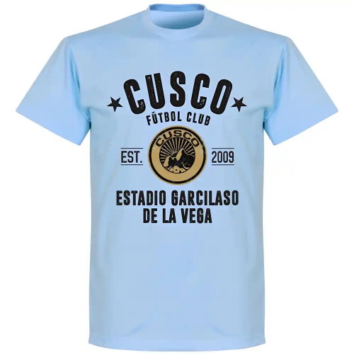 Cusco Established T-Shirt - Sky