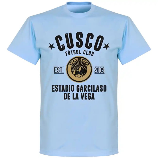 Cusco Established T-Shirt - Sky