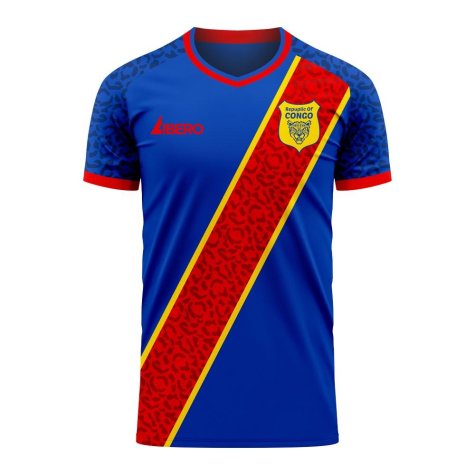 Republic of Congo 2020-2021 Home Concept Shirt (Libero)