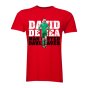 David De Gea Man United Goalkeeper T-Shirt (Red)