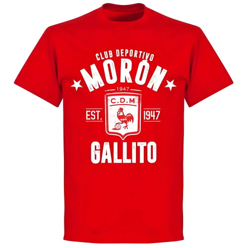 Deportivo Moron Established T-shirt - Red