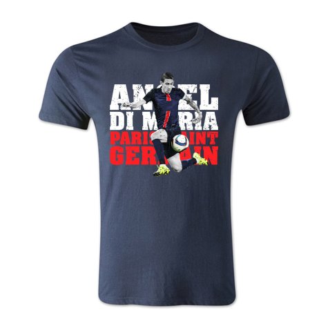 Angel Di Maria PSG T-Shirt (Navy)