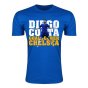 Diego Costa Chelsea Goalscorer T-Shirt (Blue) - Kids