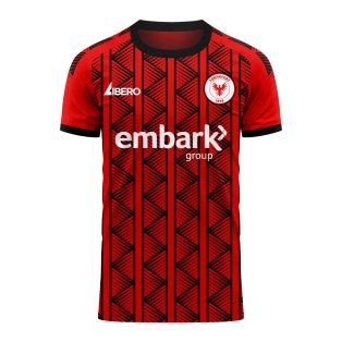 Eintracht Frankfurt 2024-2025 Home Concept Football Kit (Libero)