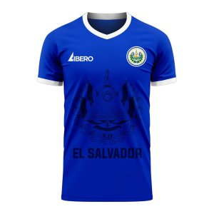 El Salvador 2024-2025 Home Concept Football Kit (Libero) - Little Boys
