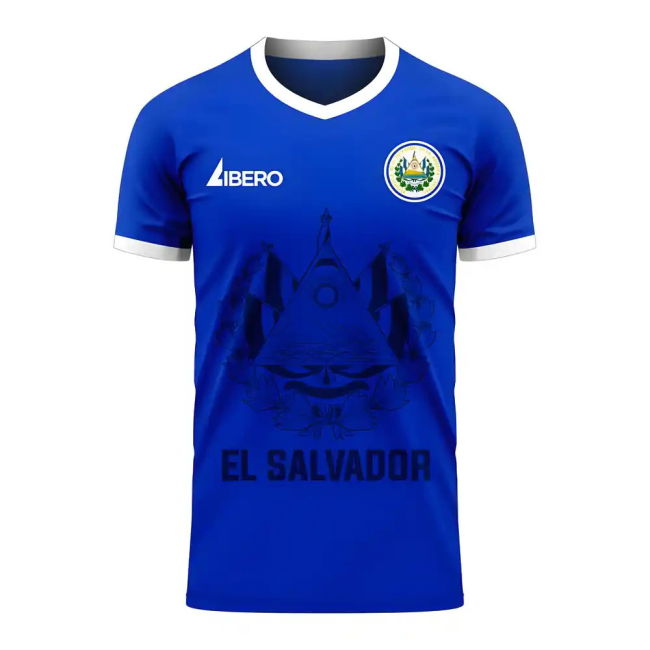 El Salvador 2025-2026 Home Concept Football Kit (Libero) - Baby