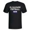 El Salvador Football T-Shirt - Black