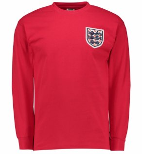 Score Draw England 1966 Away No6 Shirt [ENG66AWCF6LS] - Uksoccershop