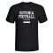 Estonia Football T-Shirt - Black