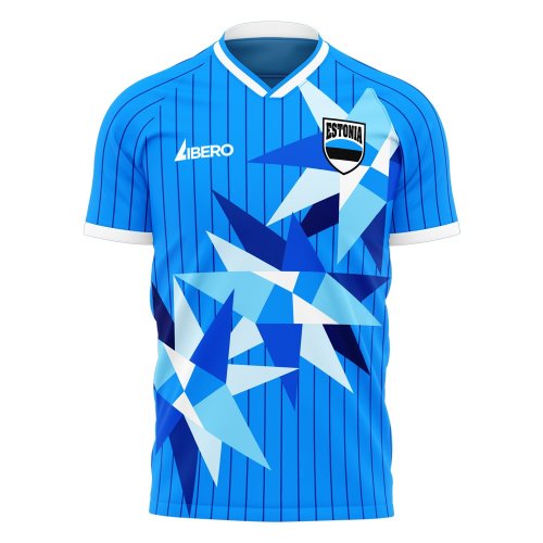 Estonia 2024-2025 Home Concept Football Kit (Libero)