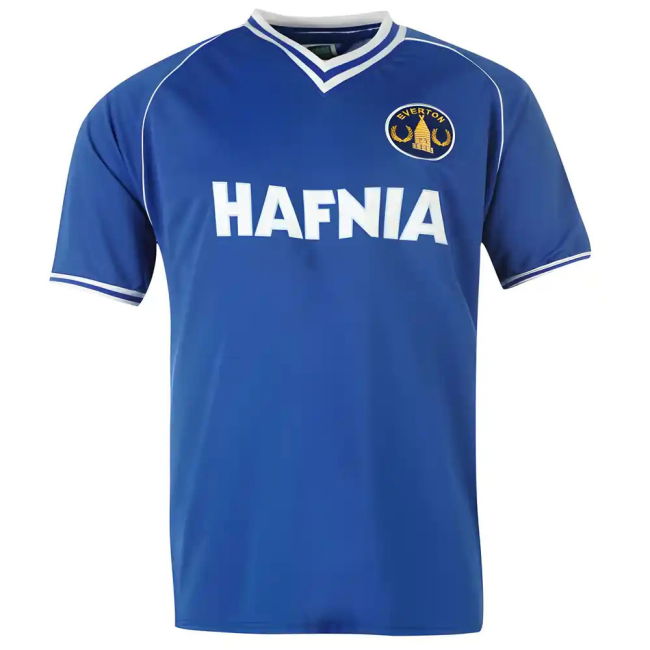 Score Draw Everton 1982 Home Shirt