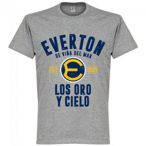 Everton de Chile Established T-Shirt - Grey