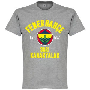 Fenerbache Established T-Shirt - Grey