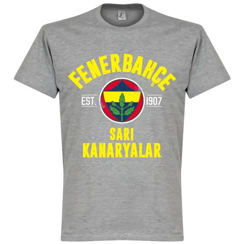 Fenerbache Established T-Shirt - Grey