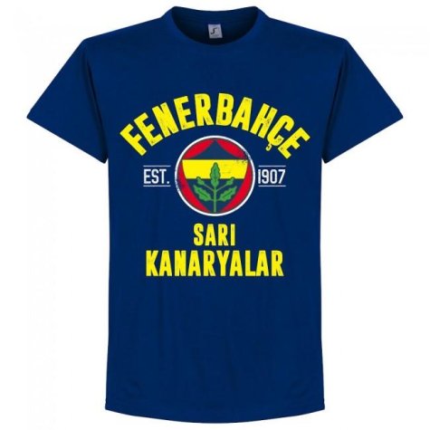 Fenerbache Established T-Shirt - Navy