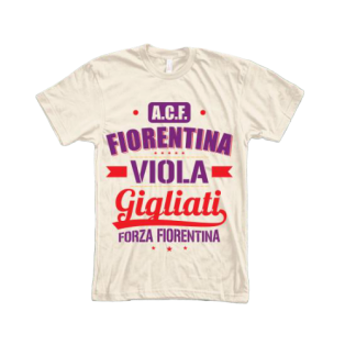 Forza Fiorentina T-Shirt (White)