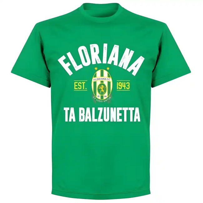 Floriana Established T-shirt - Green