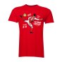 Olivier Giroud The Scorpion T-Shirt (Red) - Kids