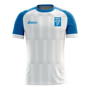 Greece 2023-2024 Home Concept Football Kit (Libero)