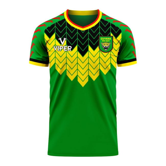 Guyana 2025-2026 Away Concept Football Kit (Viper) - Adult Long Sleeve