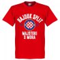 Hajduk Split Established T-Shirt - Red