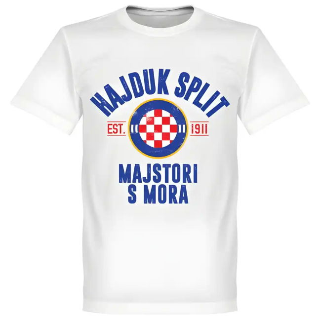 Hajduk Split Established T-Shirt - White