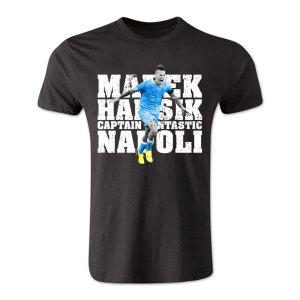 Marek Hamsik Captain Fantastic T-Shirt (Black)