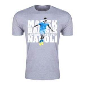 Marek Hamsik Captain Fantastic T-Shirt (Grey)