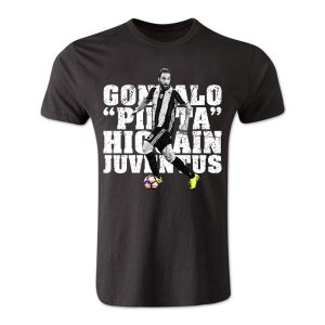 Gonzalo Higuain Juventus T-Shirt (Black)