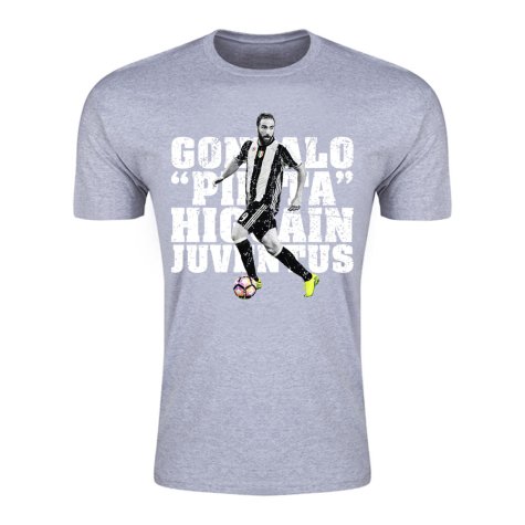 Gonzalo Higuain Juventus T-Shirt (Grey)