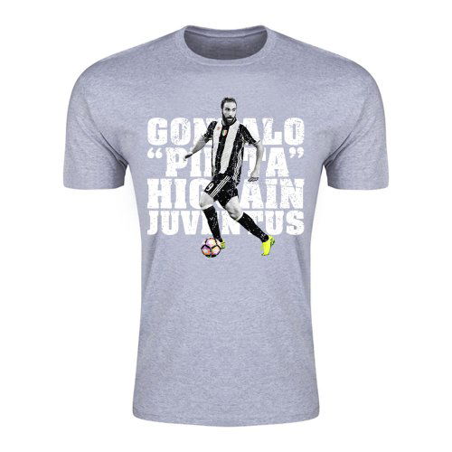 Gonzalo Higuain Juventus T-Shirt (Grey) - Kids