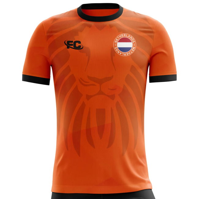 Holland 2022-2023 Home Concept Football Kit