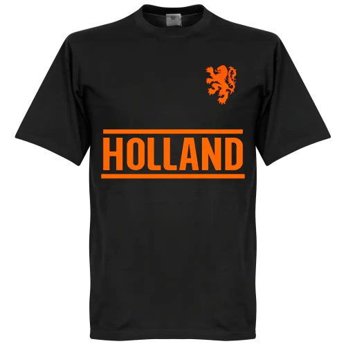 Holland Team T-Shirt - Black