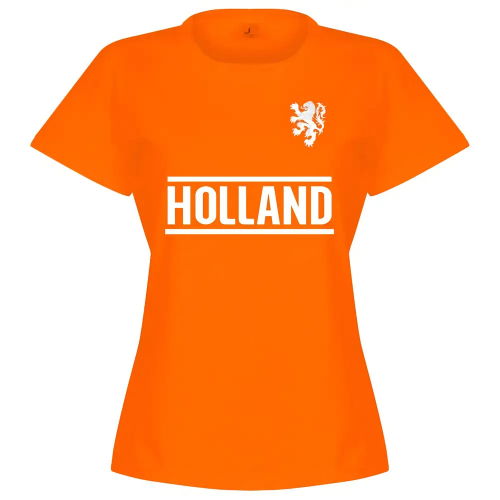Holland Team Womens T-Shirt - Orange