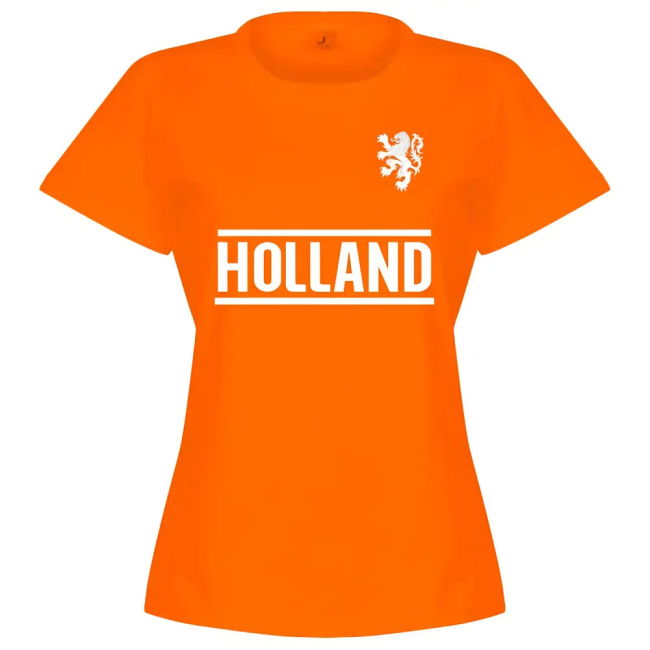 Holland Team Womens T-Shirt - Orange