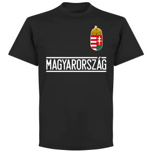 Hungary Team T-Shirt - Black
