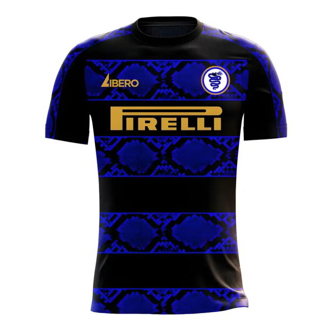 Nerazzurri Milan 2025-2026 Home Concept Football Kit (Libero)