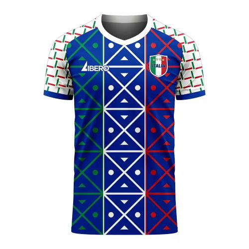 Italy 2025-2026 Renaissance Home Concept Football Kit (Libero)
