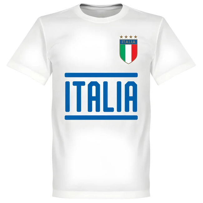 Italy Team T-Shirt - White