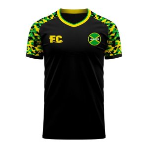 Jamaica 2020-2021 Away Concept Football Kit (Fans Culture)