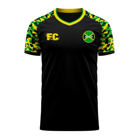 Jamaica 2020-2021 Away Concept Football Kit (Fans Culture)