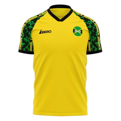 Jamaica 2022-2023 Home Concept Football Kit (Libero) - Womens