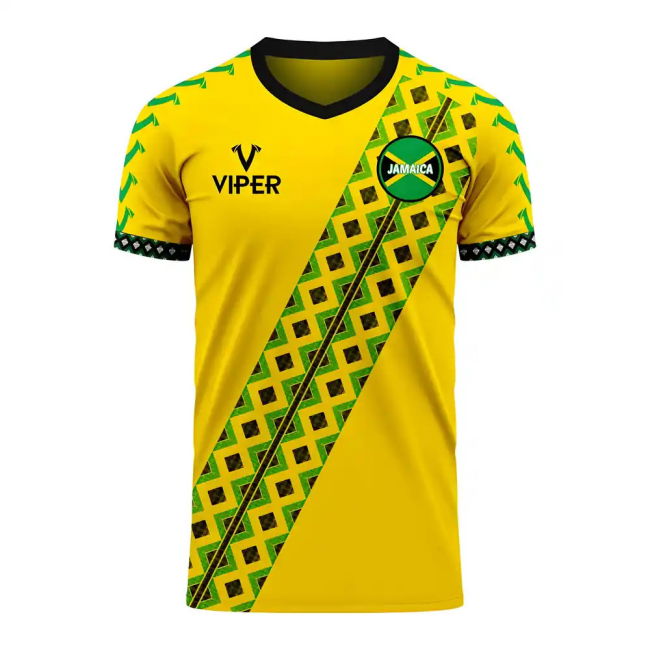 Jamaica 2025-2026 Home Concept Football Kit (Viper) - Baby