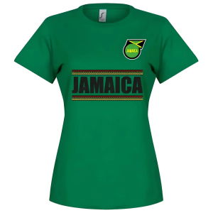 Jamaica Team Womens T-Shirt - Green